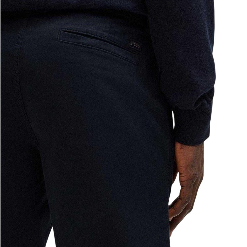 BOSS Heren effen slanke chino shorts