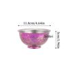 Pure Titanium Double-Wall Bowl Insulated Meal Salad Bowl Bowl Food Restaurant Thickened Shatter-Resistant Titanium Kitchenware