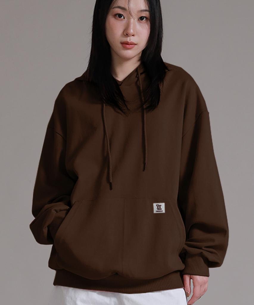 Essential Brown Tone Sweat Over Hoodie 3 Colors