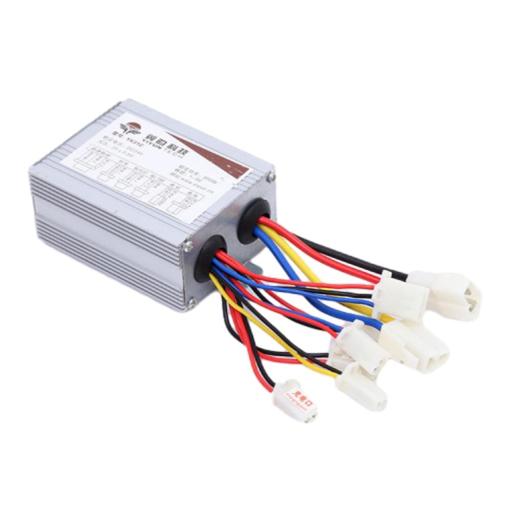 Controlador de Motor de Escobillas DC Para Piezas de Bicicleta Eléctrica Controlador de Motor de Escobillas para Bicicleta Eléctrica 24V/36V/48V 250W/350W/500W/800W