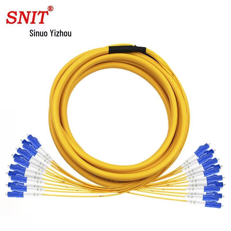 SNIT 12-Core Breakout Single-Mode Fiber Patch Cord