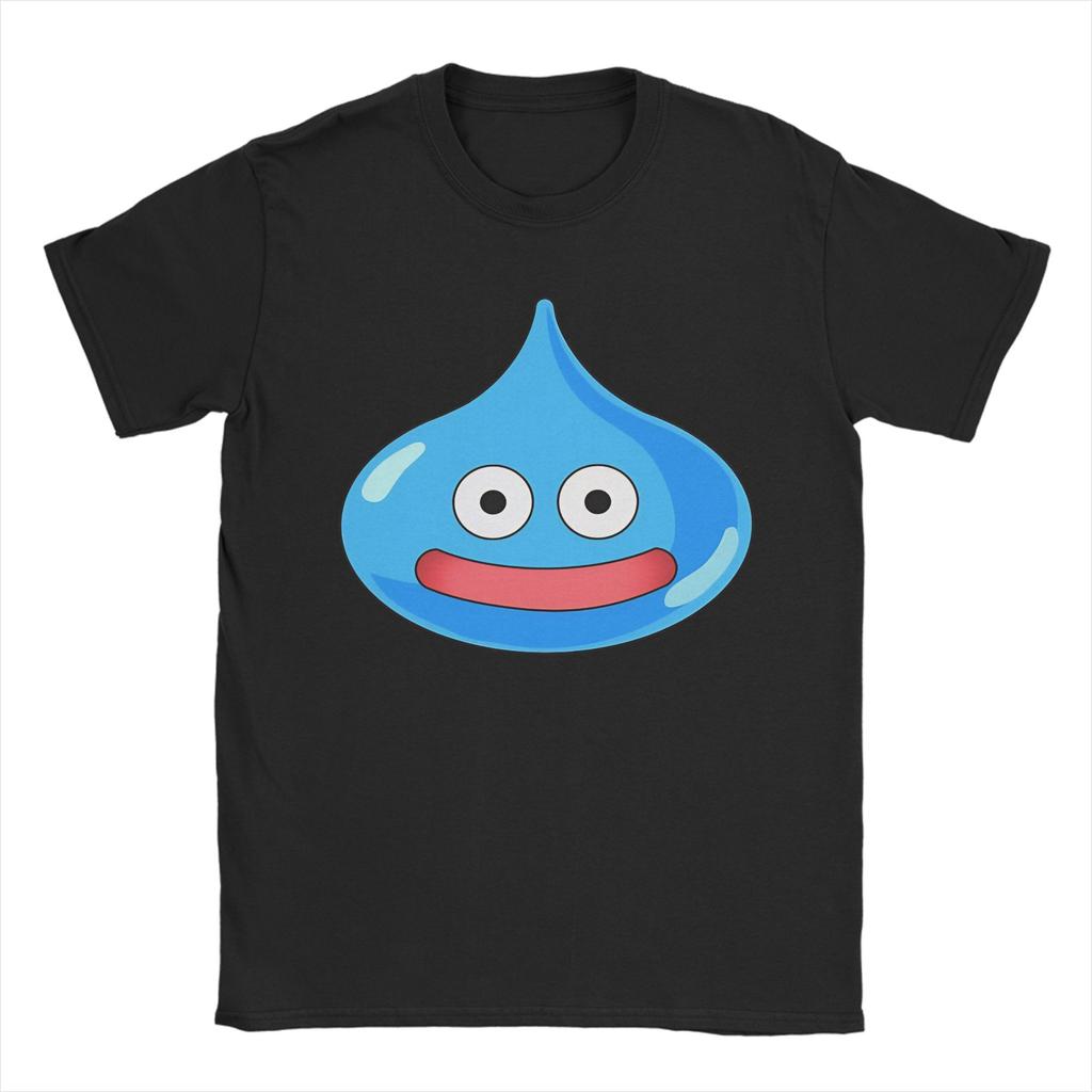 Dragon Quest Slime Cotton T Shirt For Unisexs Summer  Aesthetic T Shirts O Neck Novelty Tee Shirt Oversize Printed Clothing
