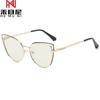 Retro Cat-Eye Sunglasses - 2024 Korean Style for Women, Trendy Personality Street Fashion Accessories