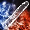 Transparent Glass Dildo, Realistic Penis for Women, Automatic Masturbator Sex Toy, Adult Erotic Product