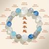 Handmade Multistone Crystal Bracelet Women With Amethyst Blue Topaz Natural Quartz Beads Fashion OL Style
