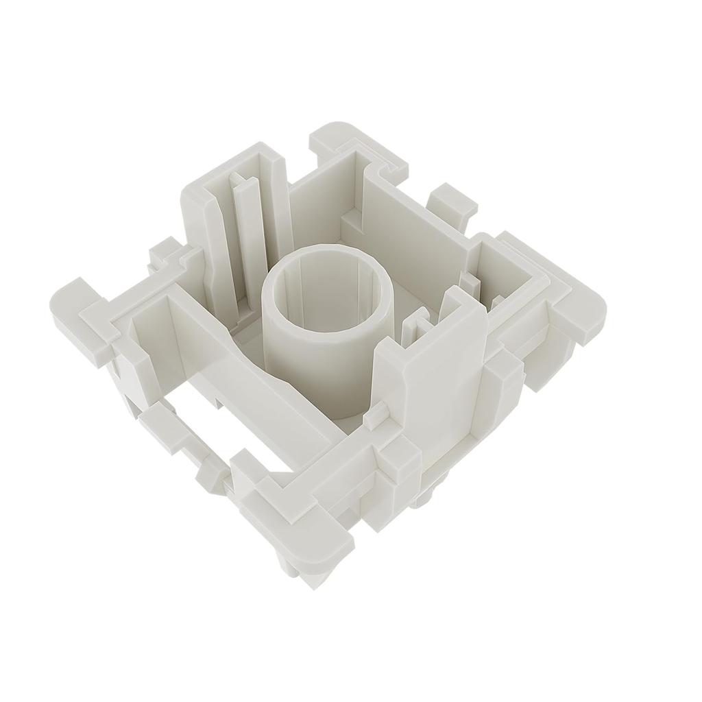 GATERON Double Rail Magnetic Orange Keyboard Switch Linear Factory Free Setting Key Switch for Mechanical Keyboard KS-20 , Pre-lubricated Pre-Traction