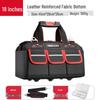 DELIXI Heavy-Duty Electrician's Canvas Tool Bag