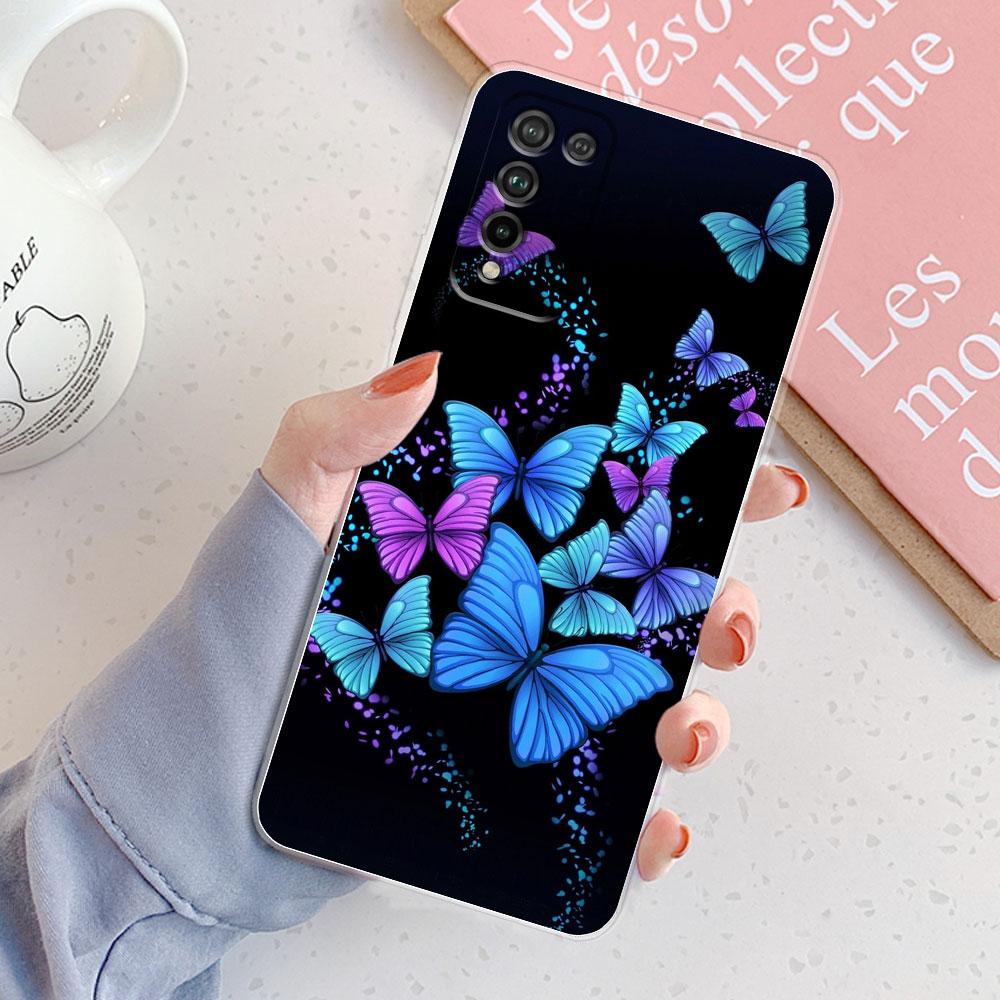 For Honor 10X Lite Case Cover DNN-LX9 Honor10X Lite 10 X Lite Chic Girl Marble Silicone Clear Phone Case For Honor 10X Lite Cute