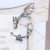 Women Vintage Punk Ear Cuff Alloy Earring Jewelry Ear Loop Decoration