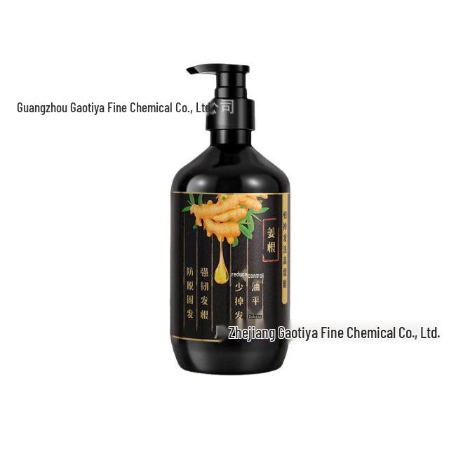 Gao Ti Ya Old Ginger King Anti-Hair Loss & Strengthening Shampoo: Plant-Based, Oil Control, Dandruff Removal, Volumizing, Smoothing.