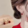 Unique Red Earrings for Women with a High-End Feel