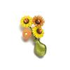 Trendy Pearls Lily Of The Valley Brooches For Women Unisex Flowers Pins Badges Office Party Backpack Gifts Jewelry Accessories