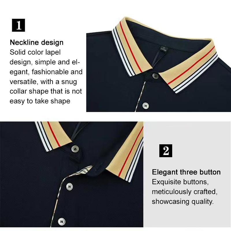 Spring/Summer New Super Cool Ice Silk Men's and Women's Polo Shirts Relieve Fatigue Top