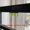 accuracy Mini Level Bubble Small Horizontal Bubble Three Line Horizontal Pearl Level Magnetometer (52 * 20 * 15mm Green magnetism 2PCS)