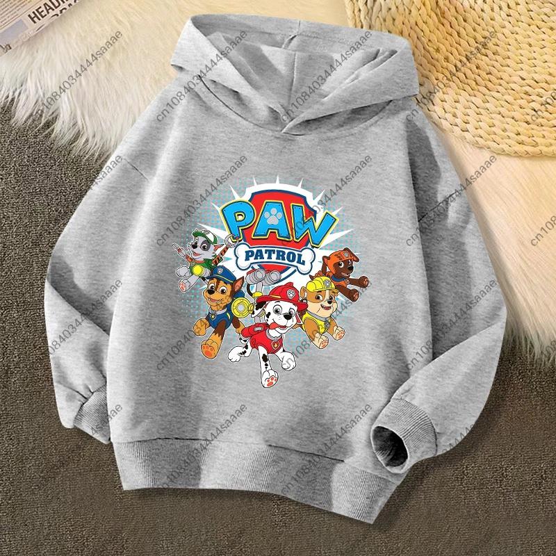 PAW Patrols Cartoon Chase Skye Kids Sweatshirt Printed Hoodie Trendy Long Sleeve Hoodies Girls Tops Clothing Boys Clothes Gifts