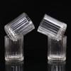 4 Pieces of Vertical Patterned Glass Small Cups Simple Design Drinking Cups Small Wine Glasses Small Glass Cups Outdoor Camping