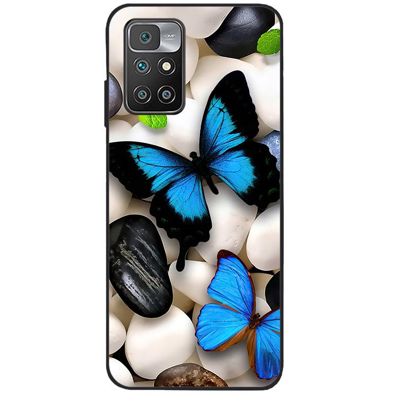 For Xiaomi Redmi 10 Case Silicone Soft TPU Back Cover For Xiaomi Redmi 10 Redmi10 Phone Cases Cute Painted Cover Shockproof Capa