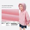 Girls' Lightweight Hooded UV Protection Sun Jacket