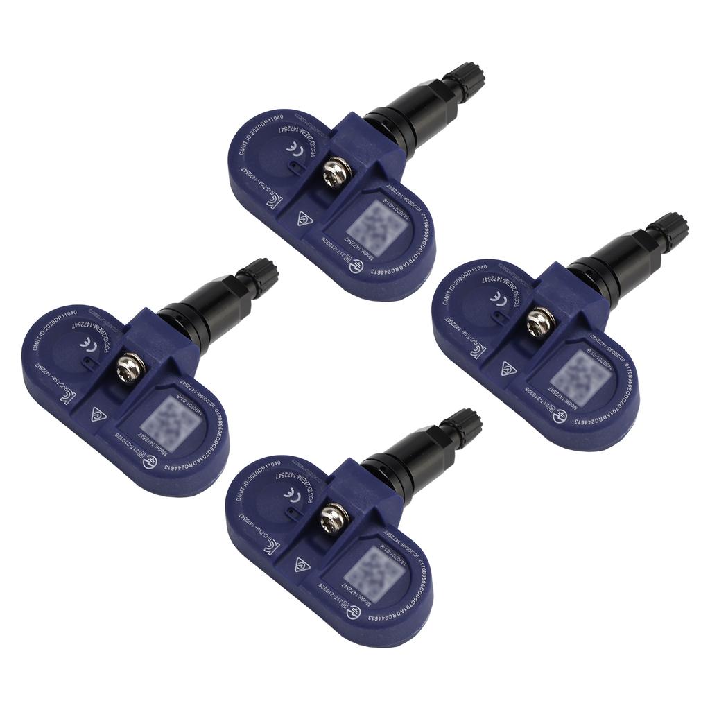 4Pcs Bluetooth TPMS Tire Pressure Sensor For Tesla Model 3 / S / X / Y 2021-2024