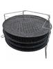 Zestaw 4 form do pizzy 32cm ze stelażem KINGHOFF KH-1553