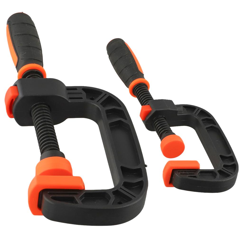 DIY Carpentry Tool C-Clamp For Woodwork For DIY Carpentry Fast Clamping Function Fast Moving Screw Positioning