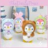 Adorable Novelty Penguin Plush Toy Backpack Charm Cute Cartoon Stuffed Animal Children's Gift