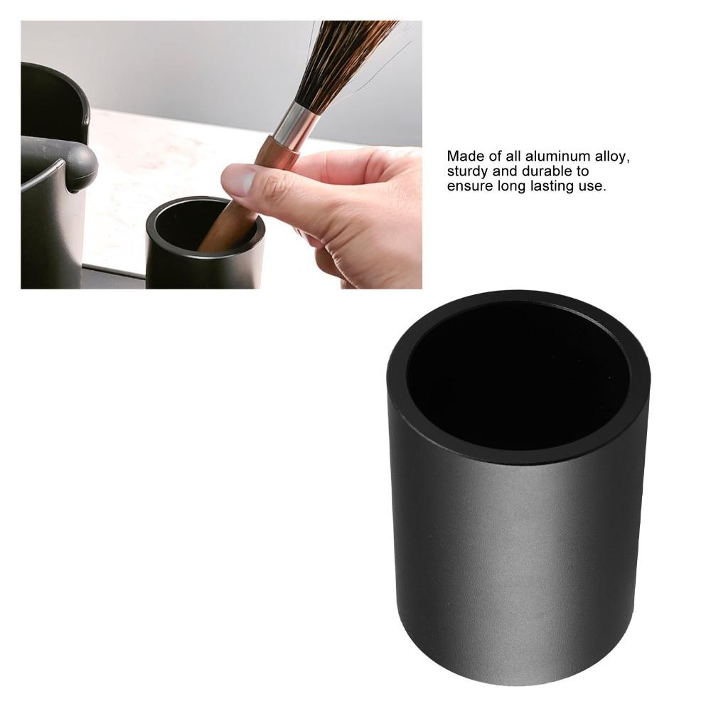 Compact Design Coffee Utensils Storage Aluminum Brush Holder Tool Holder  Coffee Shop