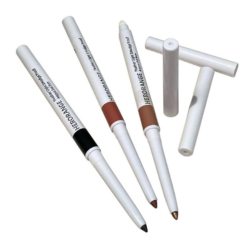 Herorange Glitter Diamond Silkworm Pencil Peach Shimmer Highlighter Aegyo Sal Stick Brighten Eye Shadow Pen Makeup Cosmetic