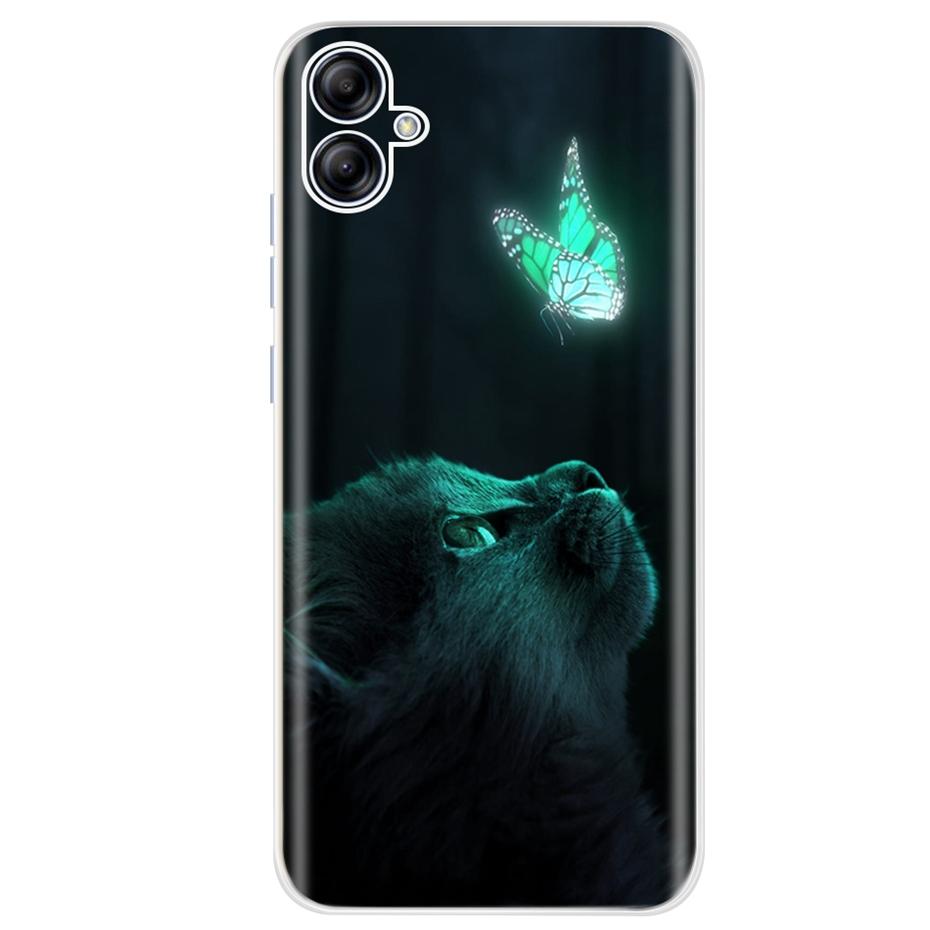 For Samsung Galaxy A04e A04 A04S 2022 Cute Printing Phone Case For SamsungA04 A 04 04e SM-A042F A045F Soft Silicone TPU Cases