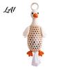 Seasonal Craft Kits Crochet Animal Bag Holder DIY Kit Hanging Plastic Make Easy Patterns Cute Raccoon Highland Cow Organizer for Home Kitchen Decor,