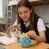 Cute Fruit Shaped Plush Squeaky Dog & Cats Toys, Interactive Crinkle Sound Pet Chew Toys With Catnip Or  Call Option, Soft Stuffed Puppy Teething Toys