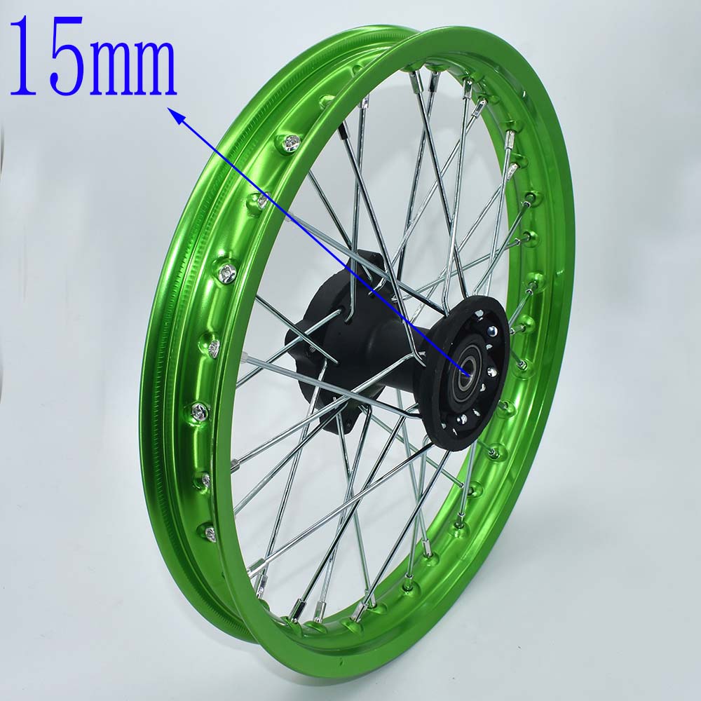 Dirt Bike Racing 1.40 - 14"  14Inch Alloy Front Wheel Rim with 32 Holes Fit 60/100-14 Tyre For KAYO BSE Apollo Dirt Bike