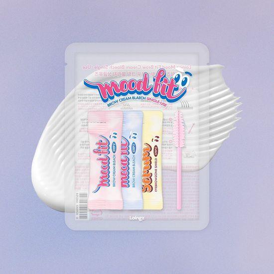 Loingz Mood Fit Brow Cream Bleach Single Use