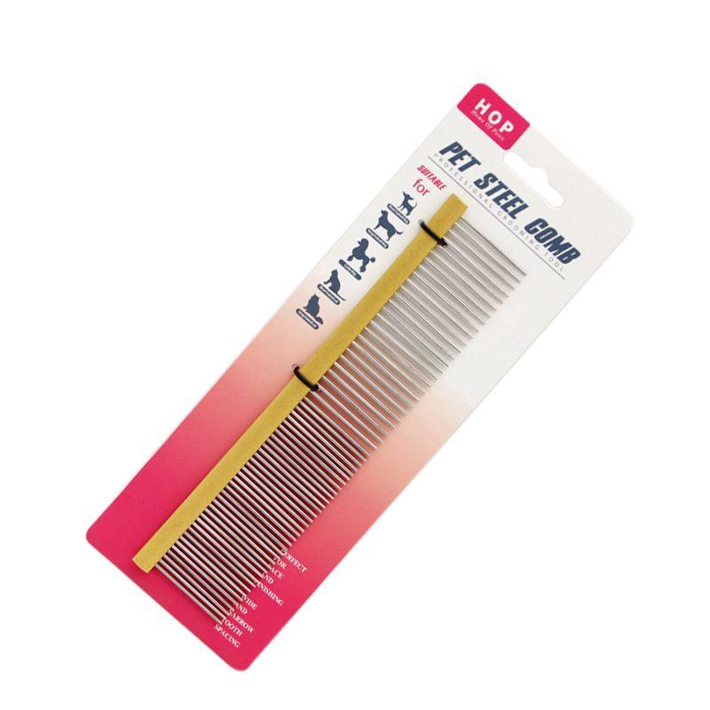 Color Aluminum Pet Comb Stainless Steel Pins Professional Dog Grooming Comb Puppy Cleaning Hair Trimmer Brush Pet Accessories