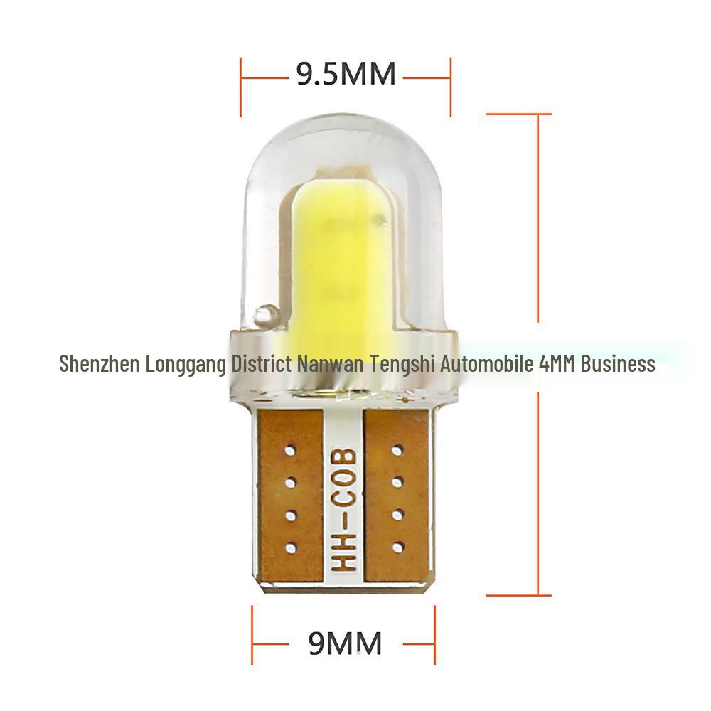 T10 COB 4SMD Silicone Position & License Plate Light