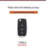 Compatible with Volkswagen Lavida, Lingdu, T-Roc, Touran, Tiguan L Key Case and Keyring.