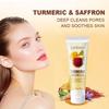 60g Turmeric Face Wash-Nourish and Moisturize the facial skin-Cleaning skin pores and Brightening skin