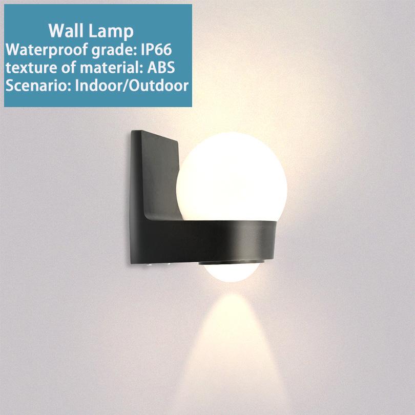 LED Outdoor Wall Lights  Exterior Wall Sconce IP66 Waterproof Led Sconce Lamp for Porch Front Door Garden Wall Lamp