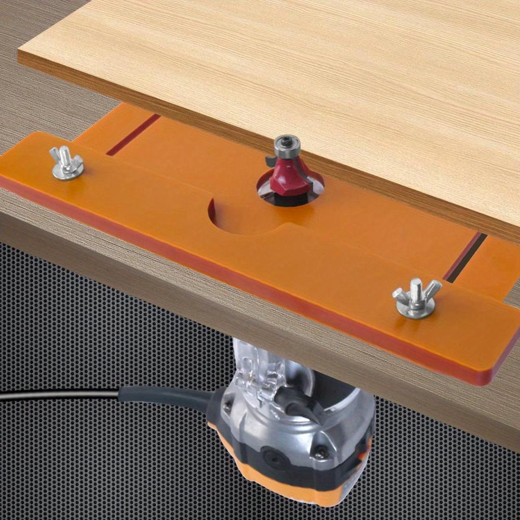 Trimming Insert - Router Table Insert Plate - Wood Milling Slotting Chamfering Trimming Machine Balance Board for Woodworking