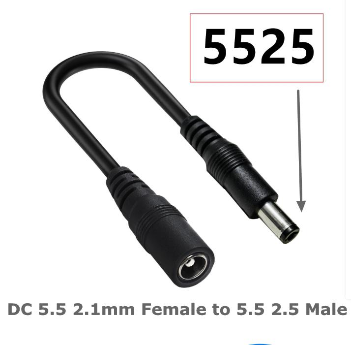 DC 5.5x2.1mm Female Power Cable Adapter to M12 M16 3Pin XLR RCA 8.0x1.6 5.5x2.5 IEC C13 for E-Bike Scooter Charger Accessories