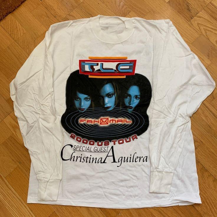 Vintage Shirts  New Tlc Concert Tour Shirt 2000 FL1023 Unisex T-Shirt M
