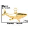 High Quality Starfish Shell Sea Turtle Marine Animals Charms For Jewelry Making Supplies 6pcs Stainless Steel Charm Pendant Bulk