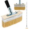 Deck Stain Brush with Long Handle Deck Paint Brush Paint Brushes Set for Painting Wood Deck, Masonry, Fence, Wall and Furniture