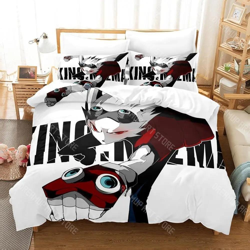 3D Printed Summer Wars King Kazma Bedding Set for Boys Girls Duvet Cover Pillowcase Twin Queen King Full Single Double Sizes