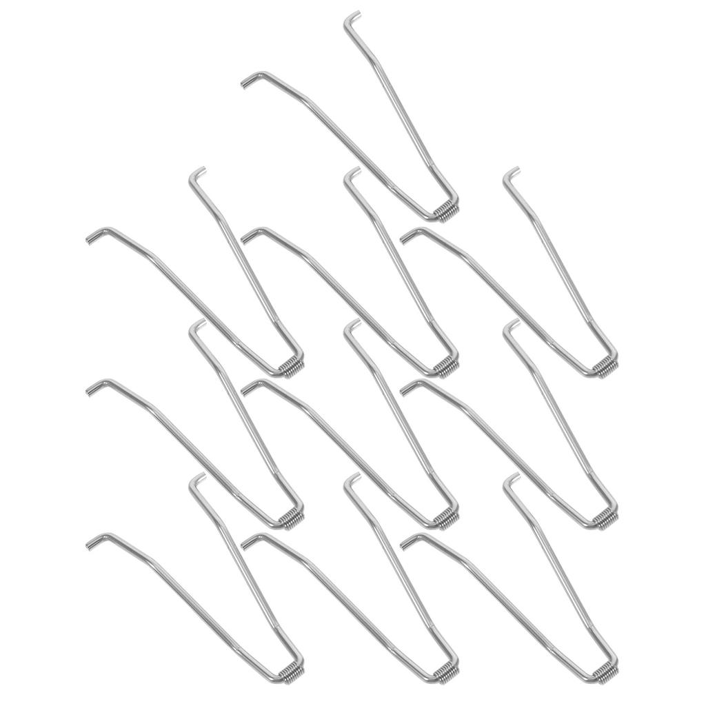 10Pcs Metal Nail Clipper Snap Spring Set Precision Torsion Spring for Professional Salon Home Nail Grooming Tool Maintenance