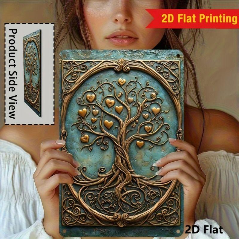 Metallschild im Valentinstags-Thema für Bar, Café, Restaurant