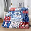 Baseball Field Design Blankets Are Suitable for Living Rooms, Bedrooms, Camping, and Other Places, Making Them an Ideal Choice for Gifts.