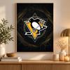 Pittsburgh Penguins Diamond Painting Kit 5D Full Drill DIY Diamond Mosaic Wall Art Home Decor