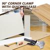 Corner Clamps Non-Slip Quick Release Lock Tool Jig Adjustable Woodworking Corner Clamps For Woodworking Carpentry Frame Building