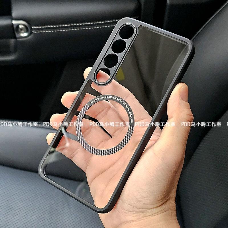 Magnetic Case For Meizu 20 21 Pro For MagSafe Transparent Cover For Meizu21 Mei Zu 20 20Pro Protect Shell Shockproof Bumper